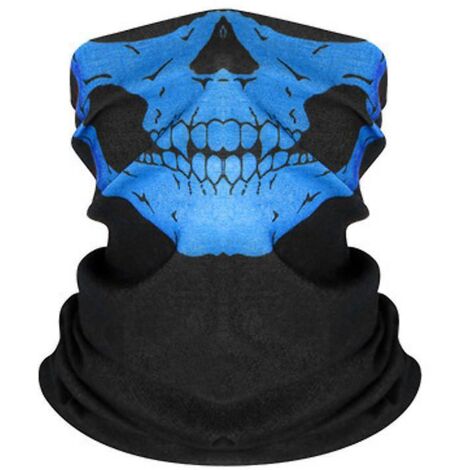 masque De Tte De Mort Crne Squelette Masque Moto Bandana Charpe Tour De Cou Bandeau Pour Homme Et Femme Ski Cyclisme Escalade (1/5)
