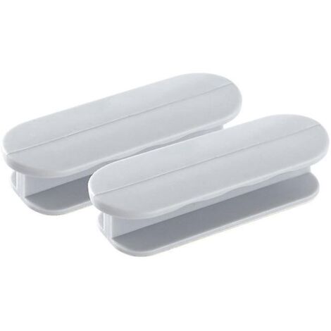 2 No Punch Balcony Window Pulls - Grey, Outdoor Patio Door Pulls Drawer Pulls Furniture Pulls, Glass Door (1/4)