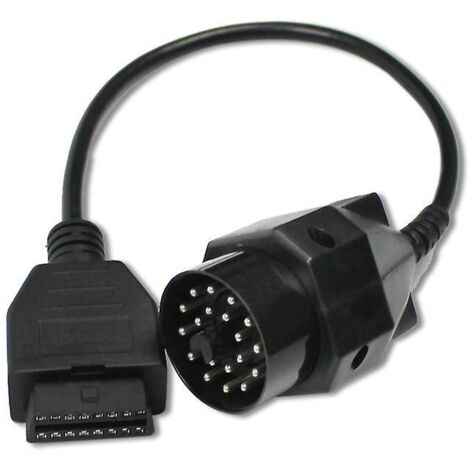 20 Broches Obd Obd2 Cble Adaptateur De Diagnostic De Connecteur 16 Broches Compatible Pour Bmw (1/5)