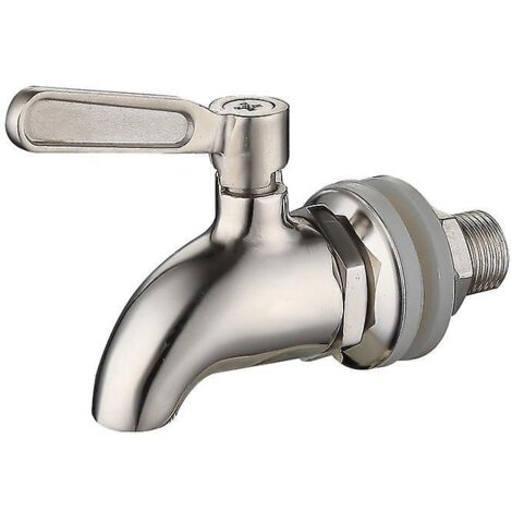16mm Keg Tap, Beverage Dispenser, Beer Keg Tap, Wine Tap - Stainless Steel (1/5)