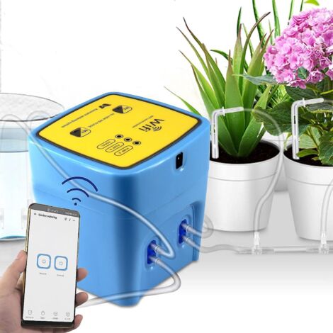 kit D'irrigation Wifi Distance, Systme D'arrosage Automatique Pour Les Plantes En Pot Jusqu' 20, Plantes D'eau De Plante Avec Mode Arrosage Autom (1/5)