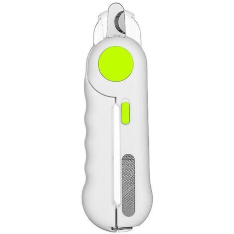 vert-coupe-ongles Avec Lumire Led Pour Chiens Et Chats - Ciseaux Griffes Pour Chats Et Chiens - Avec Lime Ongles Et Dispositif De Protection Ant (1/5)