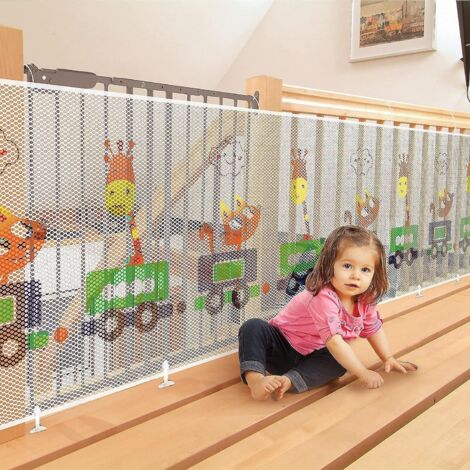 filet De Scurit Pais Pour Enfants (450lx79h Cm),filet De Scurit 3m Pour Escalier De Train D'animaux,filet De Scurit Pour Balcon De Bb (1/5)