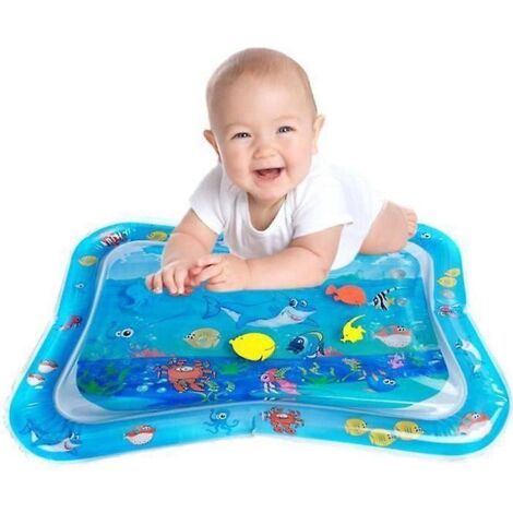 tapis D'eau Pour Bb 6650cm - Motif Requin, Tapis Gonflable Pour Aquarium, Centre D'activits Pour Enfants - Motif Marin (1/5)