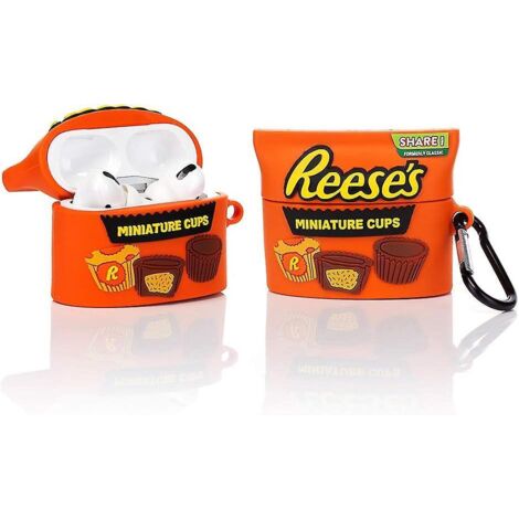 coque En Silicone De Dessin Anim Compatible Avec Les Airpods Pro - Housse De Protection Antichoc Souple-biscuit Chocolat Srie (1/5)