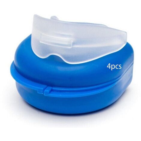 gouttiere Dentaire Bruxisme Thermoformable 4pcs, Protecteurs Buccaux Sans Bpa, Protege Dent Nuit, Anti Grincement Dent, Protege Dents Boxe