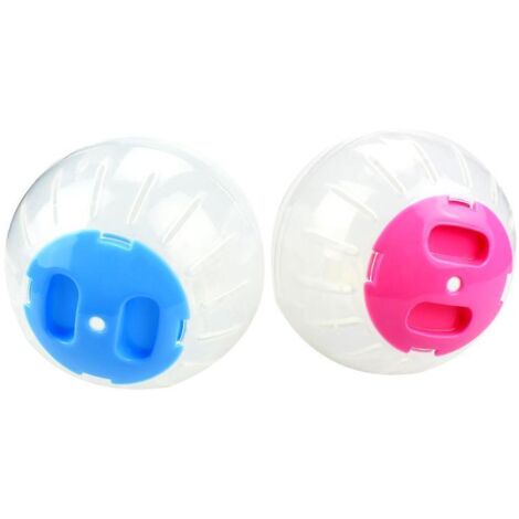 2 Rosewood Boredom Breaker Balle Scintillante Et Jouet D'activit Pour Petits Animaux Bleu Rose (1/5)