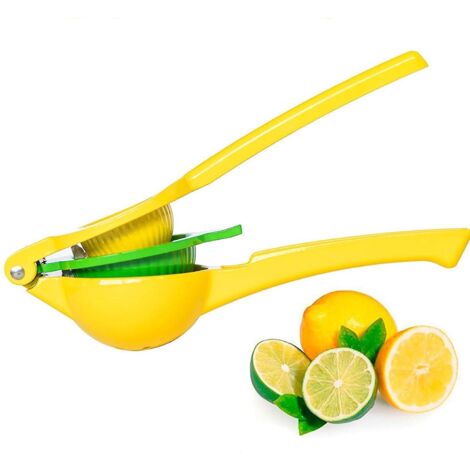 pince Citron Double Couche, Presse-fruits Multifonctionnel En Alliage D'aluminium 2 En 1, Presse-agrumes Manuel Domestique (1/5)