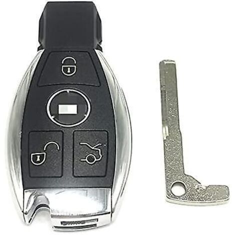 botier De Tlcommande De Voiture Pour Mercedes Benz Classe A B C E W203 W204 W205 W210 W211 W212 W221 Bga Aprs 2000 Anne(3 Boutons) (1/5)