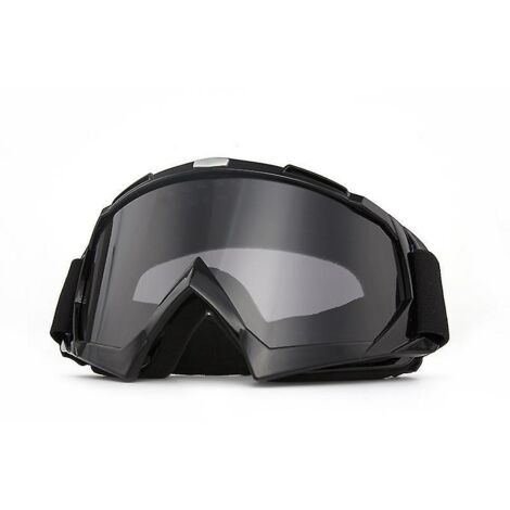 lunettes De Moto De Qualit Suprieure - Anti-bue - Anti-uv - Avec Double Lentille - Rembourrage En Mousse - Pour Activits De Plein Air - Ski - Cycl (1/5)