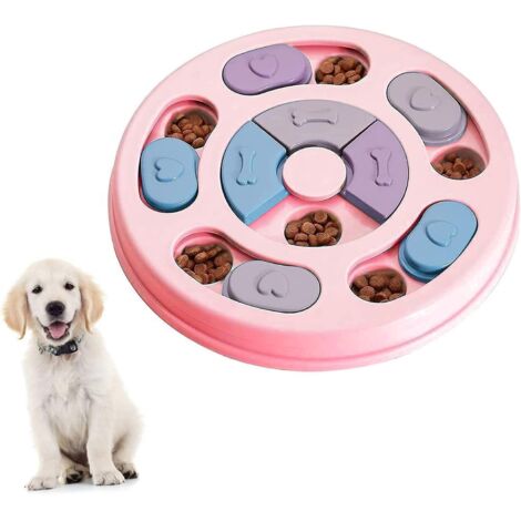 puzzle Pour Chien Jouet D'alimentation Lente (vert), Distributeur De Nourriture Pour Chiot, Mangeoire De Jeu De Cerveau Pour Chien Avec Dispositif (1/5)