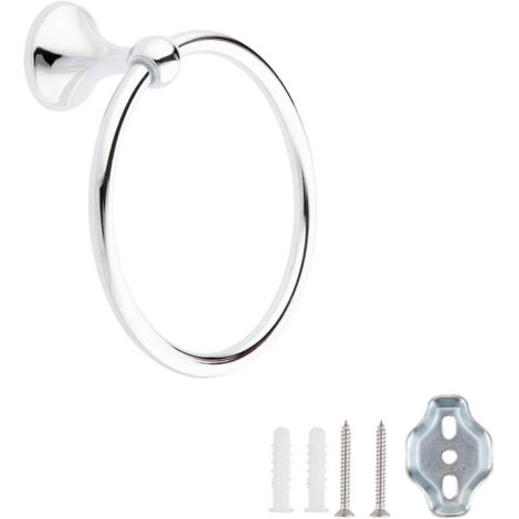 anneau Porte-serviette, Chrome Poli (1/4)
