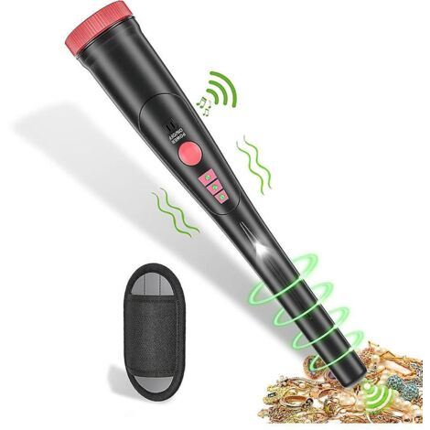dtecteur De Mtaux  Dtecteur De Mtal Portable Et Professionnel Avec Piles, Pin Pointer Tanches  L'eau Et Haute Prcision Pour Or Argent Trsor (1/5)