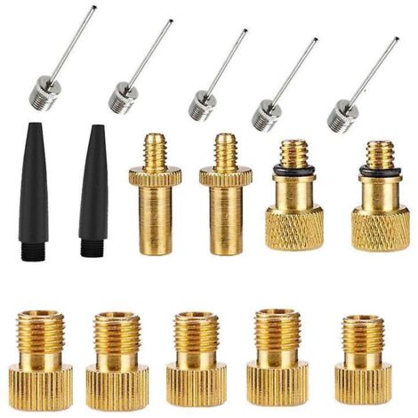 adaptateur De Pompe Vlo Adaptateur De Valve De Vlo (dv/av/sv) Adaptateur De Pompe Vlo Adaptateur D'aiguille De Pompe Bille Pour Compresseur Pom (1/5)