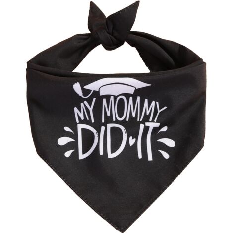 Charpe Triangle D't Pour Animaux De Compagnie (noir - Saison De Remise Des Diplmes), Collier Pour Animaux De Compagnie Collier Chaton, Charpe D't (1/5)