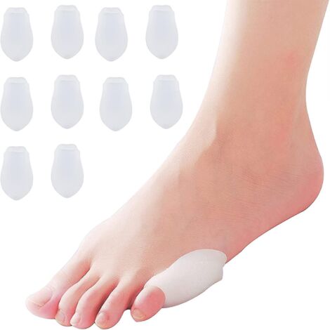 10pcs Coussin Protecteur Oignon, Coussin De Protection Des Orteils En Gel Souple Pour La Plante Du Pied, Sparateurs De Petit Orteil (petit Orteil) (1/5)