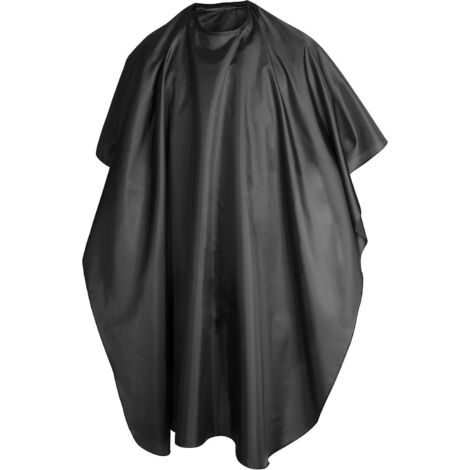 blouse De Salon De Coiffure Noire Pour Coupes, Couleurs Et Mches (1/5)