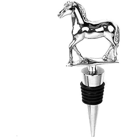 bouchon De Bouteille De Vin De Cheval, Bouchon De Boisson En Mtal, Dcoration De Fte De Mariage, Fournitures De Vacances, Dispositif De Stockage De (1/5)