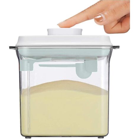 conteneur Scell Pour Lait Poudre, 1700ml Bote Pour Lait En Poudre, Distributeur Poudre Formule, Bote Poudre Lait Portable, Pour Le Lait En Poudre, (1/5)