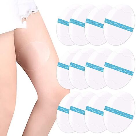 coussinets Anti-friction De Cuisse, Patchs Anti-frottement Invisibles Et Auto-adhsifs, 12 Pices Coussinets Anti-frottement Jetables Pour L'extrieu (1/5)