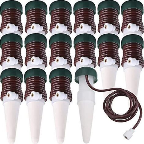 arrosage Stakes Automatique Systme D'arrosage, Irrigation Par Gouttement Automatique De Plante Libration Lente Pour Plantes D'intrieur Ou D'extrie (1/5)
