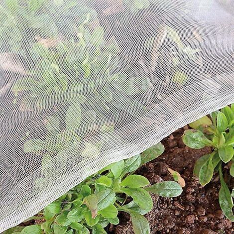 filet Fin De Jardin Moustiquaire : 23m Argent, Papillon De Filet De Protection Des Lgumes, Utilis Pour Les Insectes Nuisibles De Protection Des R (1/5)