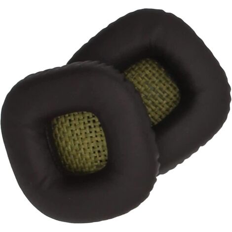 1 Paire (marron) Remplacement Coussinets D'oreille Coussins Oreillettes Pour Oreillette Mousse Coussin (1/5)