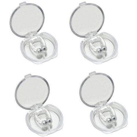 4pcs-pince Nez Anti Ronflement Arrte Les Ronflements Du Nez Dilatateur Nasal Dispositif Appareil Apne Du Sommeil Amliore Respiration (1/5)