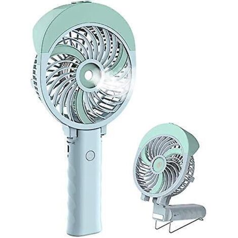 ventilateur Brumisateur Main Ventilateur Datomisation Ventilateur De Poche Mini Portatif Ventilateur Pliable Usb Rechargeable Refroidisseur Portab (1/5)