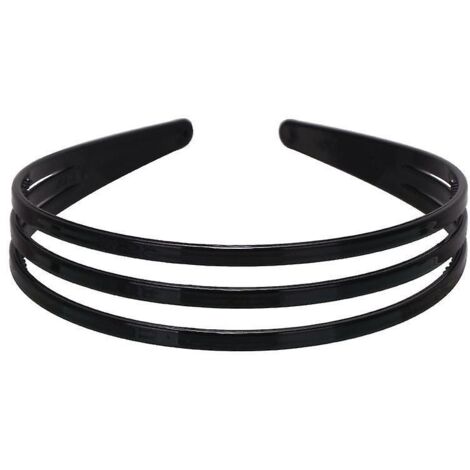 bandeaux Unis En Plastique, Bandeau Peigne De Dents, Serre-tte Pour Femmes, Unisexe Serre Tete Accessoires Pour Femmes Et Hommes (1/5)