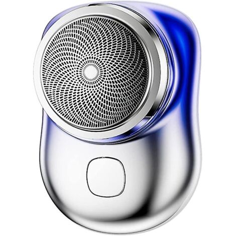 mini Rasoir Lectrique Portable (bleu), Rasoir Lectrique Pour Homme, Rasoir Portable De Poche, Rasoir Rechargeable Usb, Utilisation Simple En Un Cl (1/5)