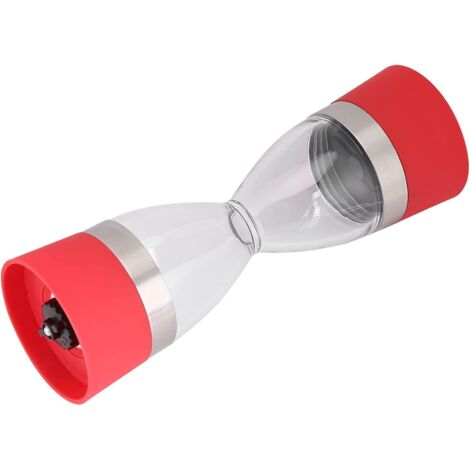 moulin Poivre Et Sel Manuel Deux En Un (rouge) Avec Rotor En Cramique Rglable (1/5)