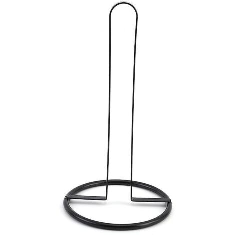1 Porte Sopalin Noir, Porte Rouleau Papier Cuisine, Support Papier Cuisine En Acier Inoxydable, Porte-serviettes En Papier De Cuisine De Comptoir (1/5)