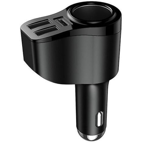 chargeur Allume Cigare Usb, Pd3.0 Usb Allume Cigare Rapide Chargeur Voiture Usb C,adaptateur Prise Allume Cigare Usb Pour Iphone 14/13/12/11,ipad, (1/5)