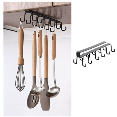 egouttoir De Cuisine, 12 Patres Noires + 6 Patres De Rangement, Accessoires De Cuisine, Rangement, Penderie, Jardin (1/5)