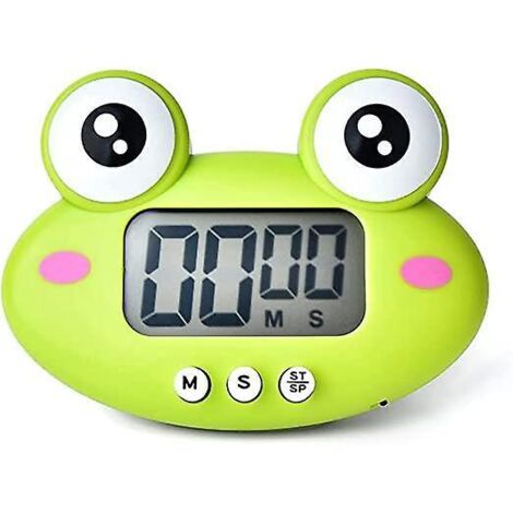 minuterie De Cuisine, Minuteur Avec Affichage Lcd, Minuteur De Cuisine Magntique, Rveil De Cuisine Idal Pour Cuisiner, Faire Du Sport (1/5)