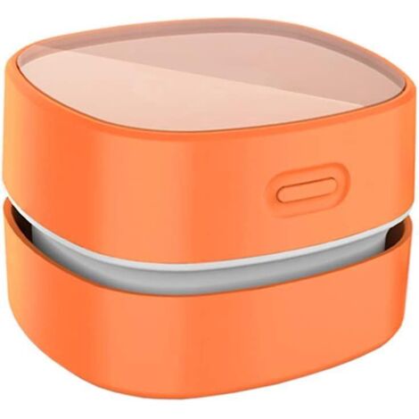 aspirateur De Bureau (orange), Mini Aspirateur De Bureau Conomie D'nergie, Autonomie Leve De La Batterie Jusqu' 90 Minutes, Conception Sans Fil E (1/5)
