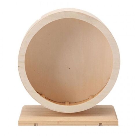 1pc Vlo D'quilibre En Bois Pour Hamster (1/5)