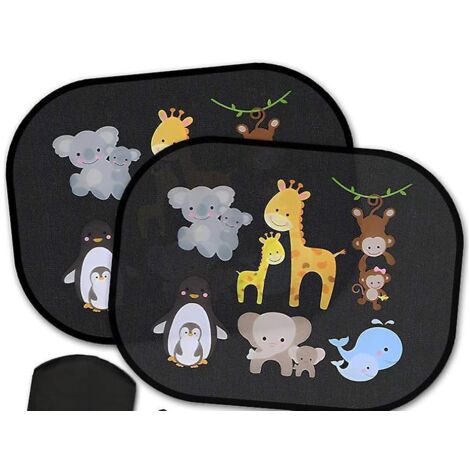pare Soleil Voiture Bb, 2 Pices Par Soleil Pour Voiture 45x36cm Par Soleil Pour Voiture Pas Besoin De Ventouse Protection Uv Pare Soleil Voiture A (1/5)