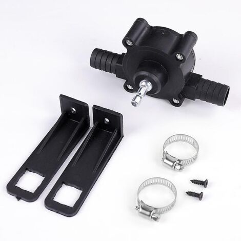 perceuse Lectrique Pompe- Perceuse Main Aliment Pompe Eau Moteurs Diesel Huile Liquide Eau Main Pompes De Transfert Auto-amorantes Vitesse De Po (1/5)