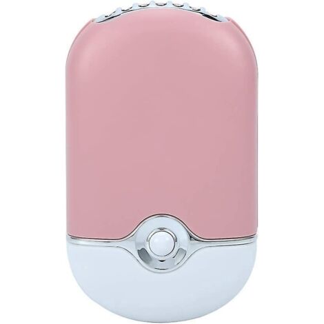 rose-ventilateur Portatif Personnel Mini, Ventilateur Lectrique De Climatisation, Ventilateur De Rfrigration Portatif Usb Rechargeale Pour Le Scha (1/4)