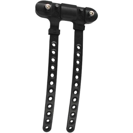 support De Fixation Pour Porte-bidon De Vlo, Support Pour Bouteille D'eau, Pour Vlo  Double Sangle, Base Rglable En Longueur (noir), Taille Unique (1/5)