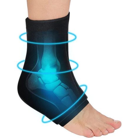 poche De Glace Cheville Chevillre Pour Blessure  La Tendinite D'achille, Poche Froide En Gel Rutilisable Pour La Thrapie Par La Chaleur Et Le Froi