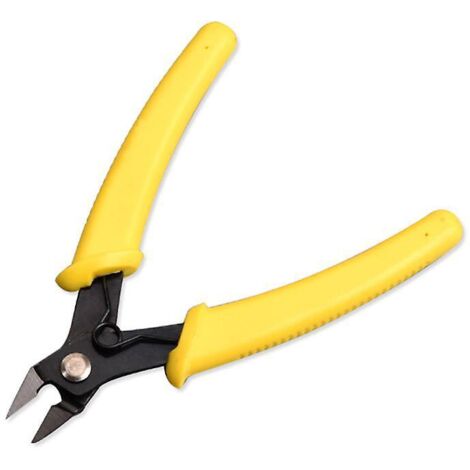 pince Dcouper De Prcision, Jaune 1 Pice Mini Pince Dcouper Les Modles, Convient Pour La Rparation De L'industrie Lectronique, Le Traitement Des (1/5)
