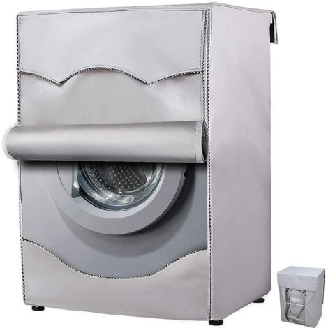 housse De Machine Laver Tanche L'eau Et La Poussire Pour Sche-linge Chargement Frontal Housse Pour Sche-linge Pompe,etanche L'eau(7-7.5kg) (1/5)