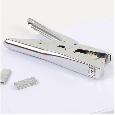 1 Agrafeuse Economy, Capacit 45 Feuilles, Compatible Avec Les Agrafes N10, Mtal / Plastique Abs, Profondeur D'insertion 45 Mm (1/5)