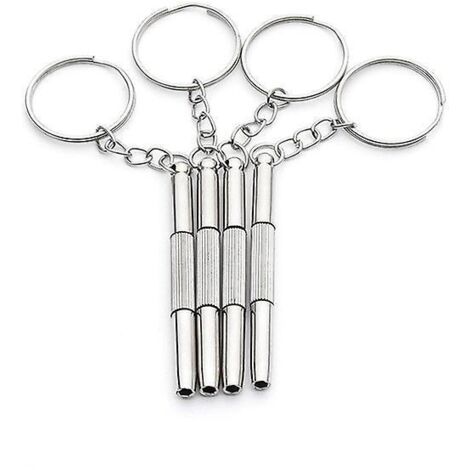4 Pices Tournevis Lunettes, Porte Cls Mini Tournevis 3 En 1, Pour Lunettes, Lunettes De Soleil, Montres (1/5)
