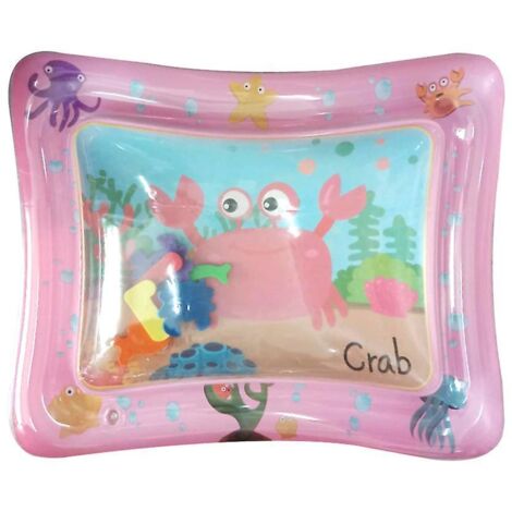 tapis D'eau De Bb, Tummy Time Tapis Gonflable Et Sensoriel Pour Bb,60 X 50 Cm Tapis Eau Gonfl Enfant, Jouet Bebe Tapis Eau Pour Bbs Et Tout-petits (1/5)