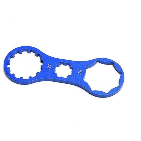 cl Pour Fourche De Vlo, 1 Pice Bleue Cl Pour Fourche De Vlo, Rparation De Fourche De Vlo, Pour Outils De Vlo Fourche De Vlo (1/5)