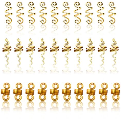 lot De 30 Accessoires En Aluminium Pour Cheveux (1/4)
